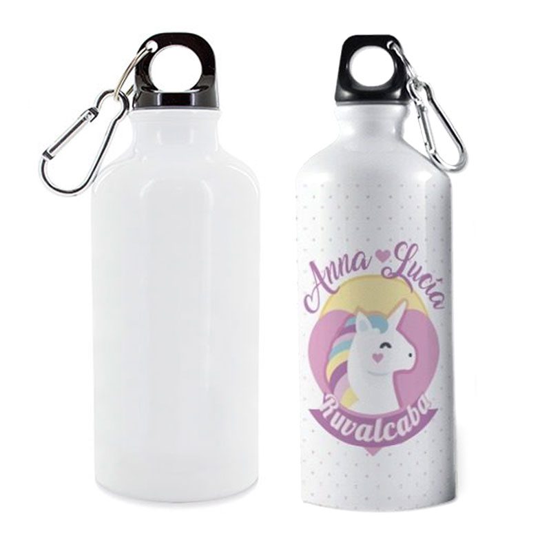 Pack 5 Botellas de aluminio 600 ml Para Sublimación 2 Pack 5 Botellas de aluminio 600 ml Para Sublimación - Imagen 2