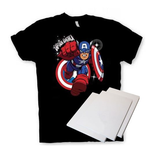 Papel Subli Flex 5 hojas 2 Papel Subli Flex 5 hojas - Imagen 2