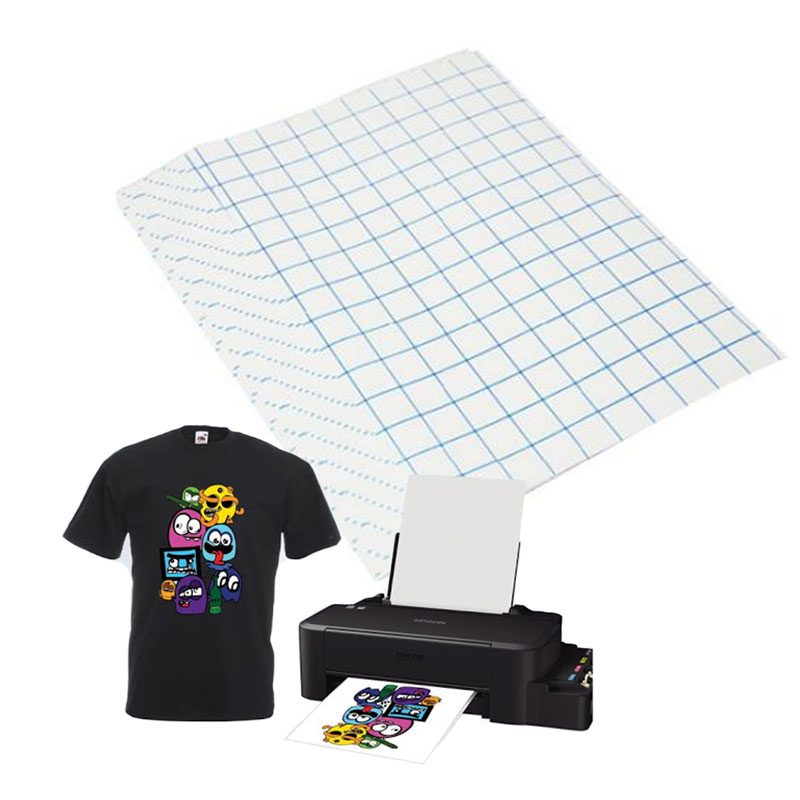 Transfer Dark A4 para prendas oscuras 10 hojas 2 Transfer Dark A4 para prendas oscuras 10 hojas - Imagen 2