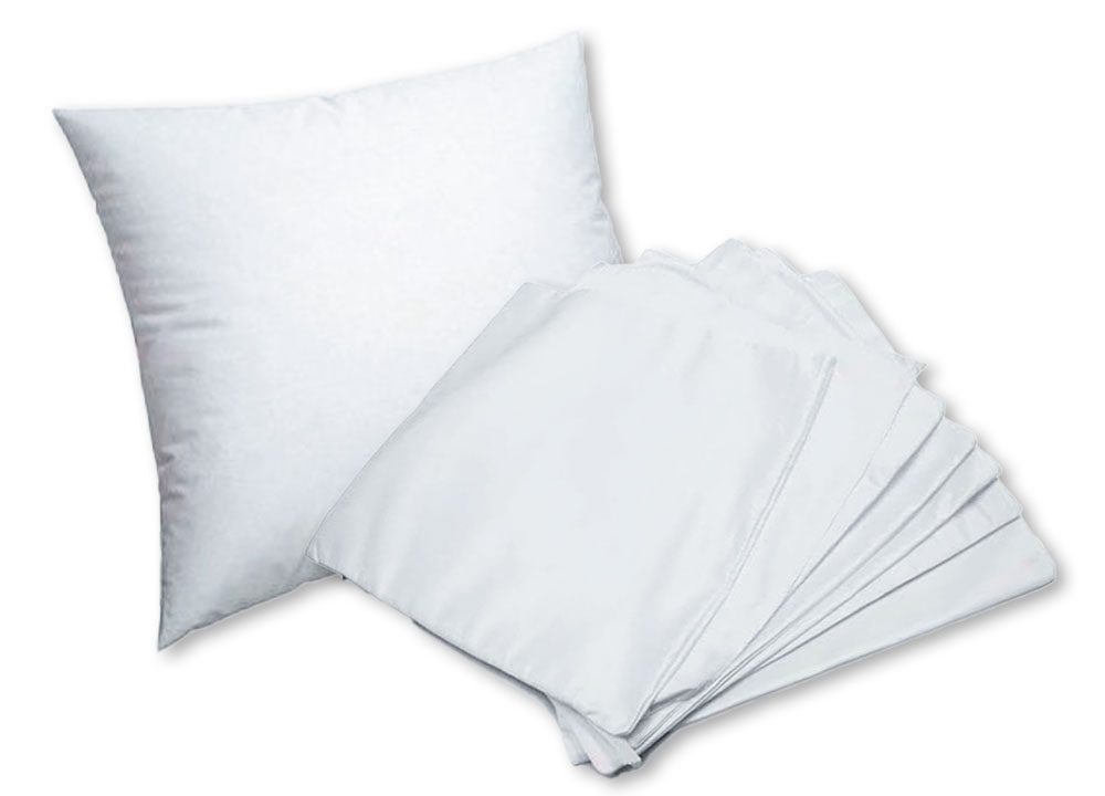 Pack 10 Funda Blanca Lisa para Cojin Sublimable 40x40 cm 2 Pack 10 Funda Blanca Lisa para Cojin Sublimable 40x40 cm - Imagen 2