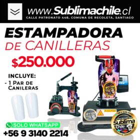 maquina estampadora de canilleras