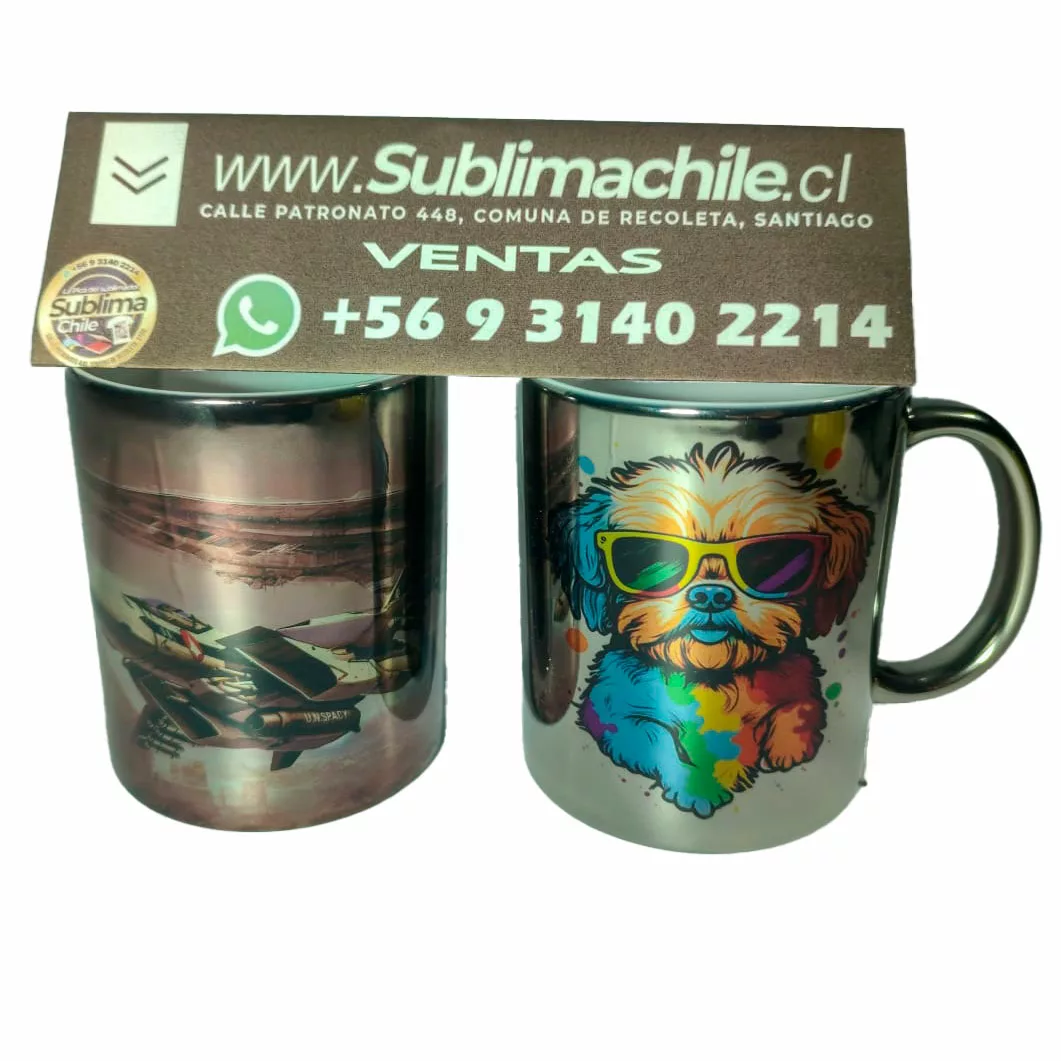 Tazones Metalizados sublimables 11 Oz 36 unidades 5 Tazones Metalizados sublimables 11 Oz 36 unidades - Imagen 5