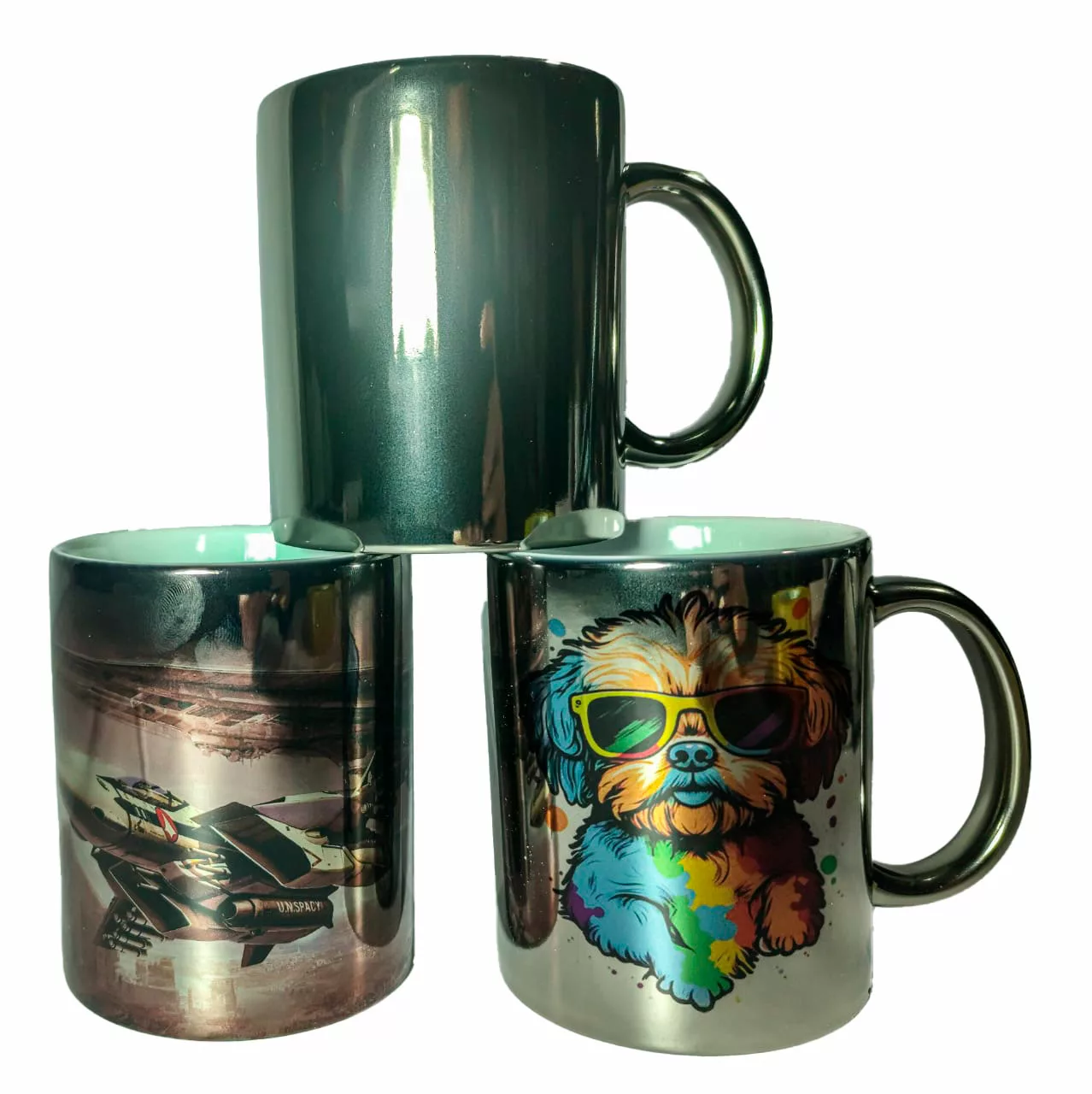 Tazones Metalizados sublimables 11 Oz 36 unidades 4 Tazones Metalizados sublimables 11 Oz 36 unidades - Imagen 4