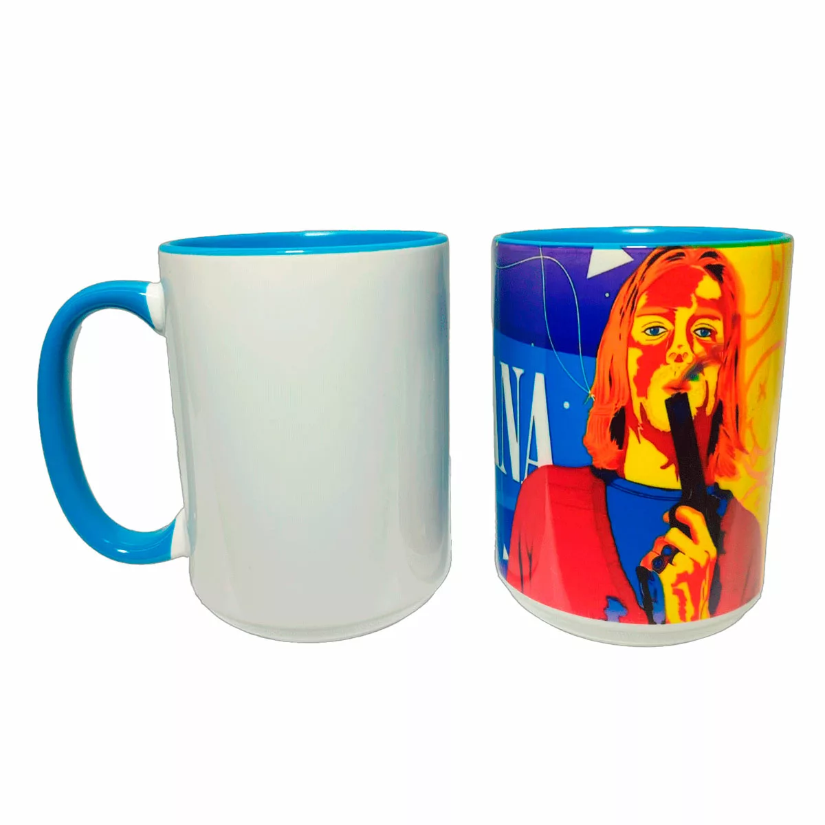 Tazones sublimables de Colores 11 Oz con Cuchara - 36 unidades 3 tazas sublimables de colores con cuchara