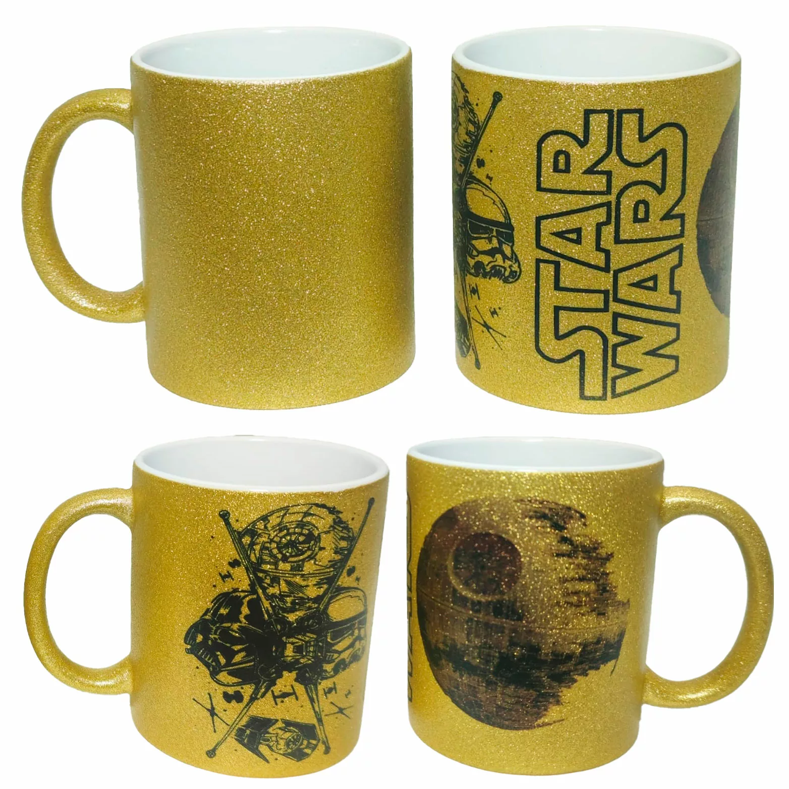 Tazones Glitter sublimables 11 Oz 36 unidades 4 Tazones Glitter sublimables 11 Oz 36 unidades - Imagen 4