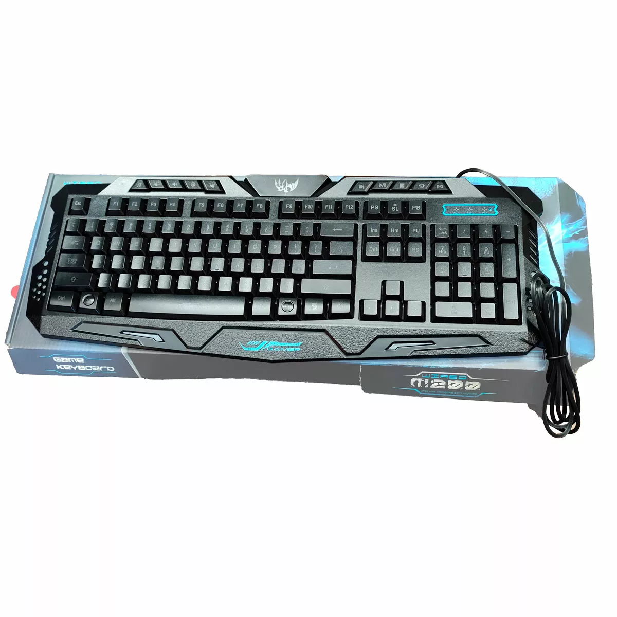 Teclado americano USB con luces Gamer 4 Teclado americano USB con luces Gamer - Imagen 4