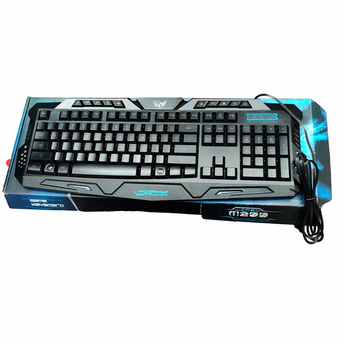 Teclado americano USB con luces Gamer 3 Teclado americano USB con luces Gamer - Imagen 3