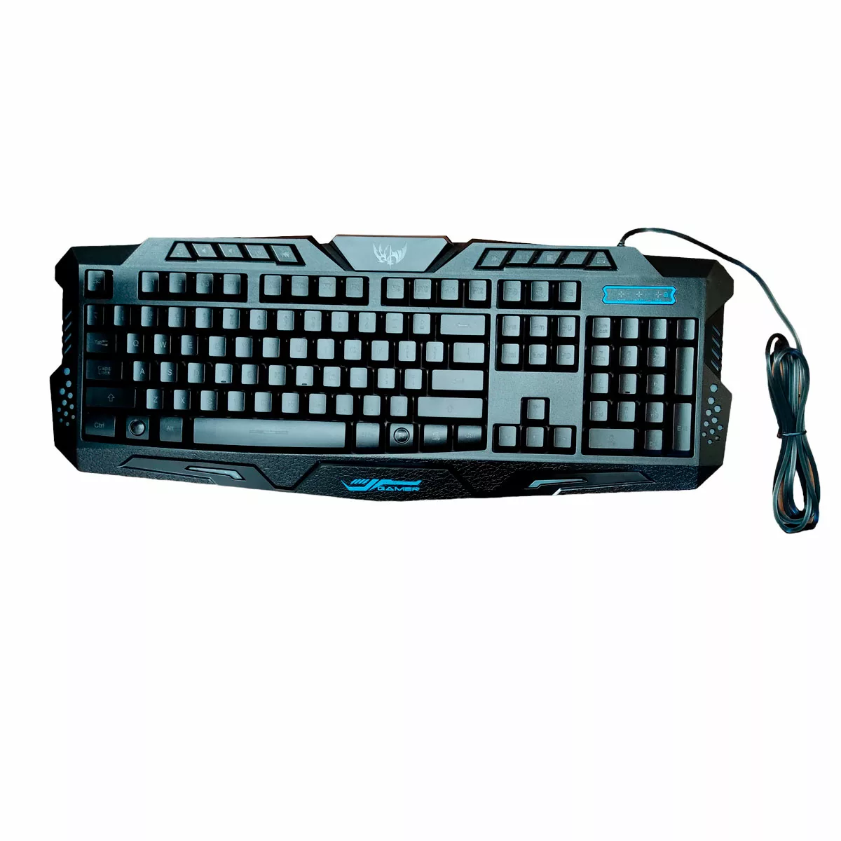 Teclado americano USB con luces Gamer 7 Teclado americano USB con luces Gamer